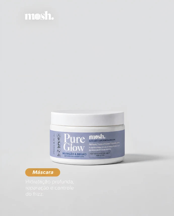 Máscara de Hidratação e Reparação Pure Glow 250G