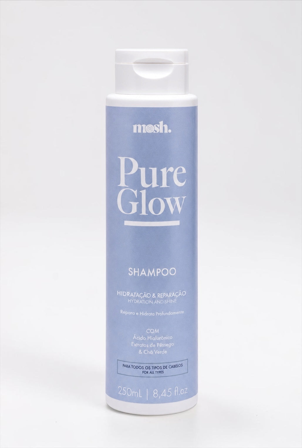 Shampoo Restauração e Hidratação Pure Glow 250ml