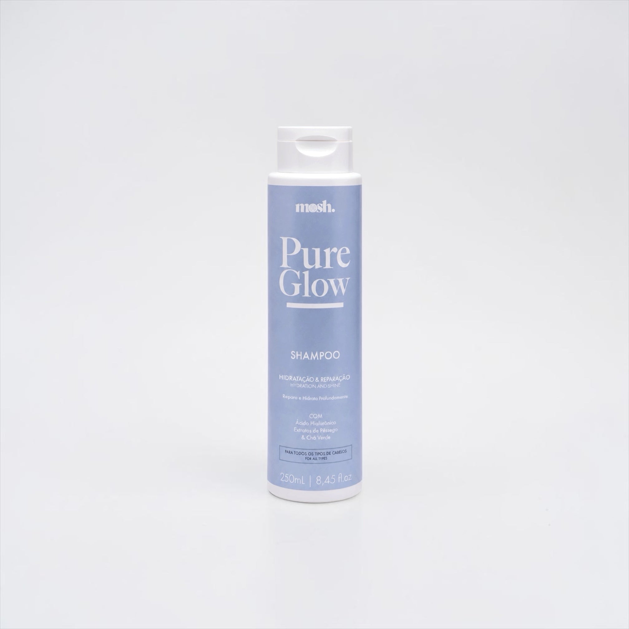 Shampoo Restauração e Hidratação Pure Glow 250ml