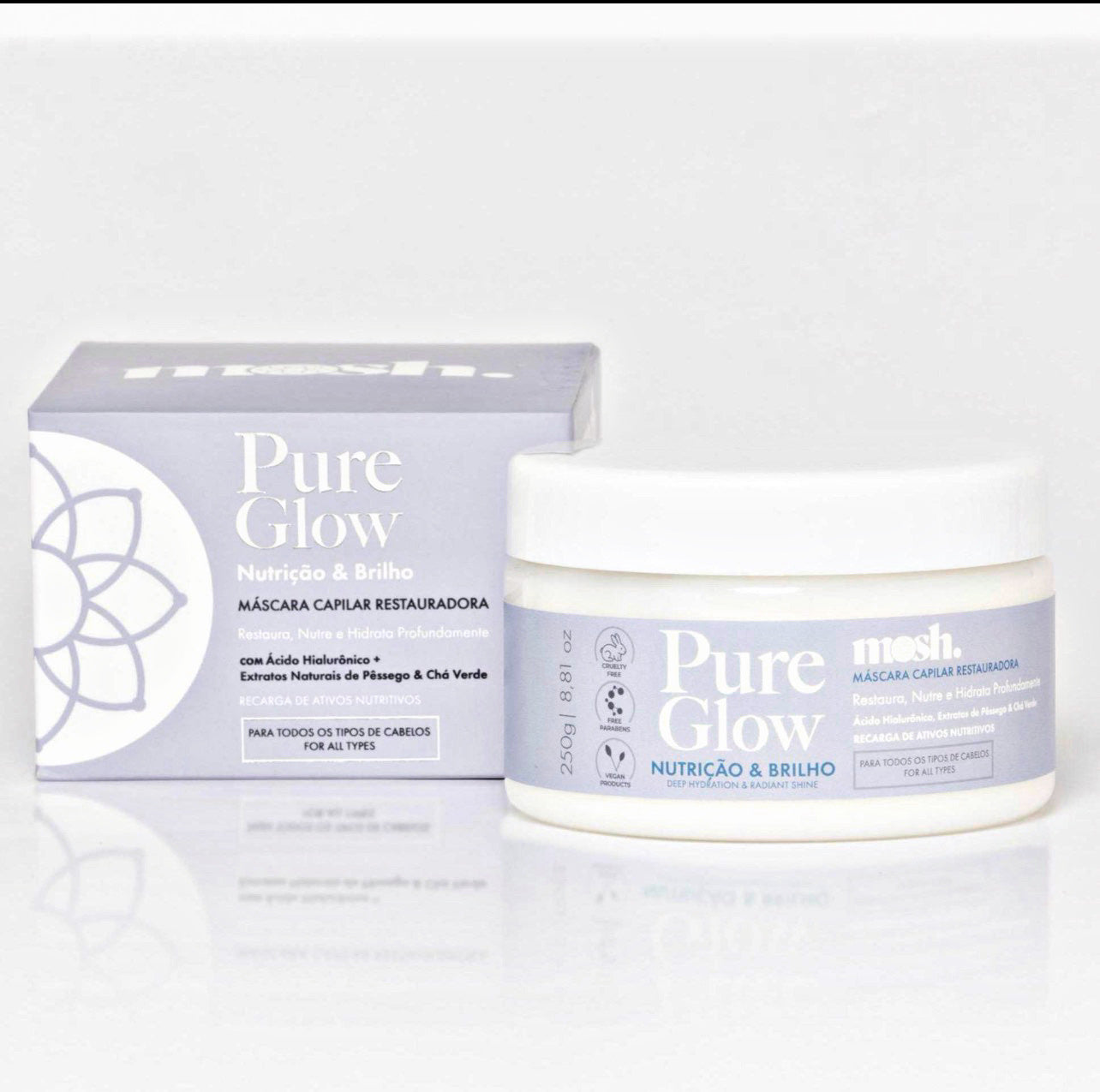 Máscara Restauração e Hidratação Pure Glow 250G