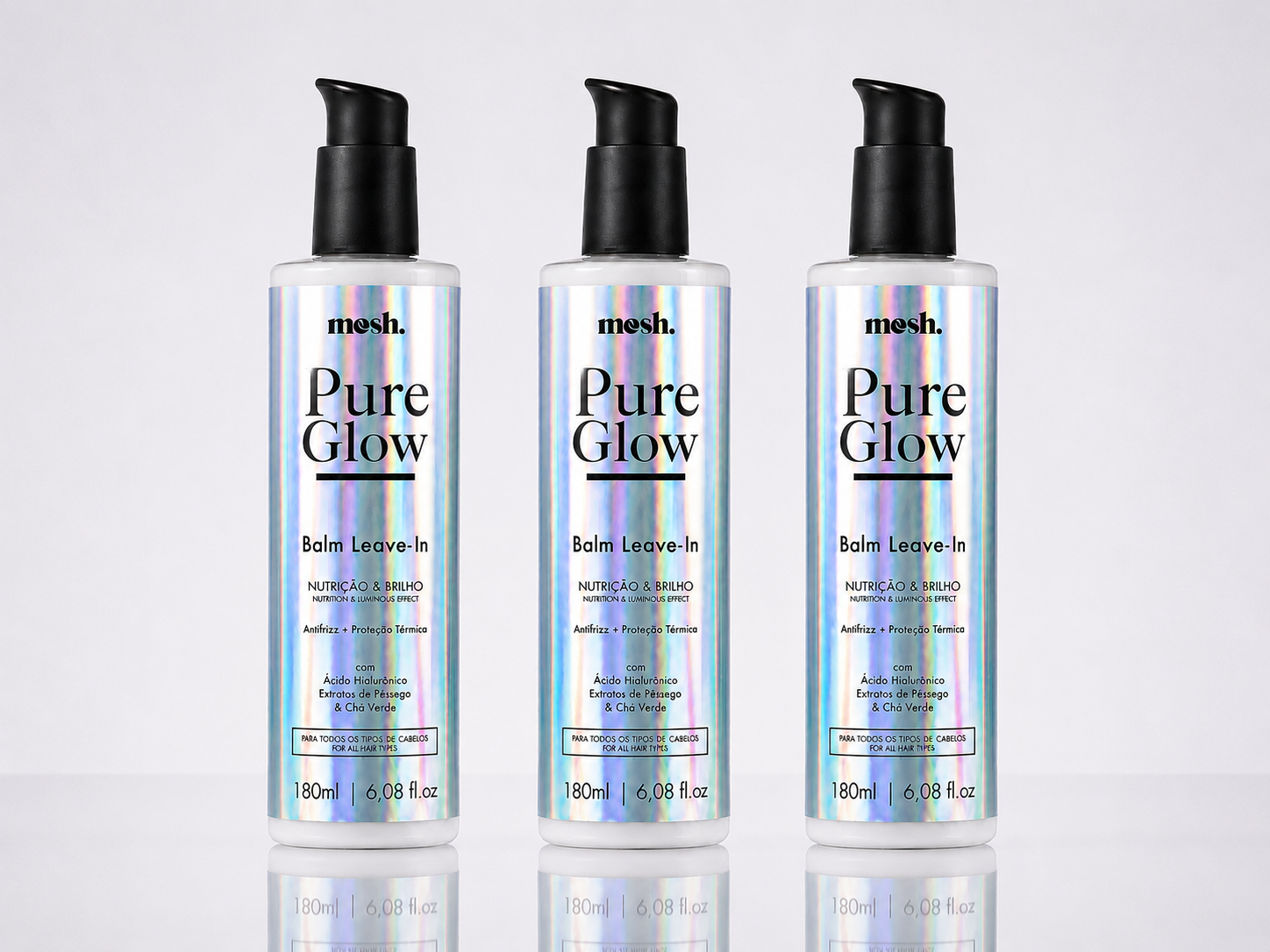 3 Balms Leave-In Antifrizz Pure Glow