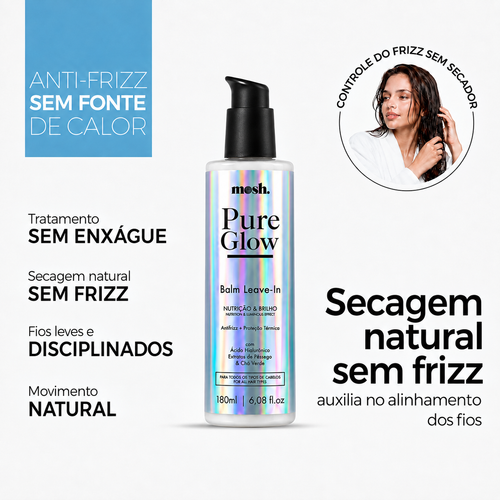 Balm Leave-In Antifrizz Pure Glow