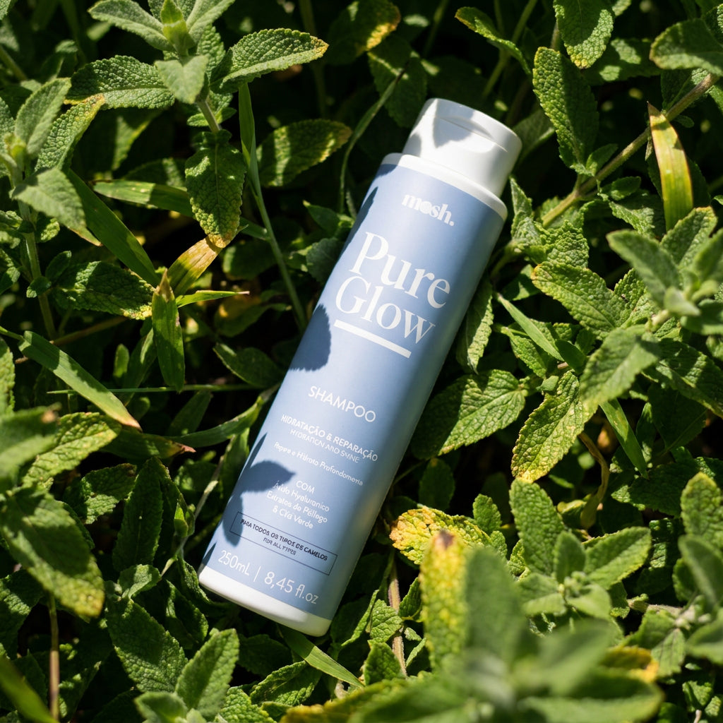 Shampoo Hidratação e Reparação Pure Glow 250ml